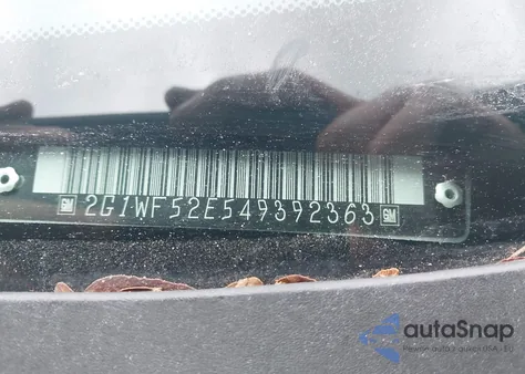 2004 Chevrolet Impala from USA, damaged, VIN 2G1WF52E549392363